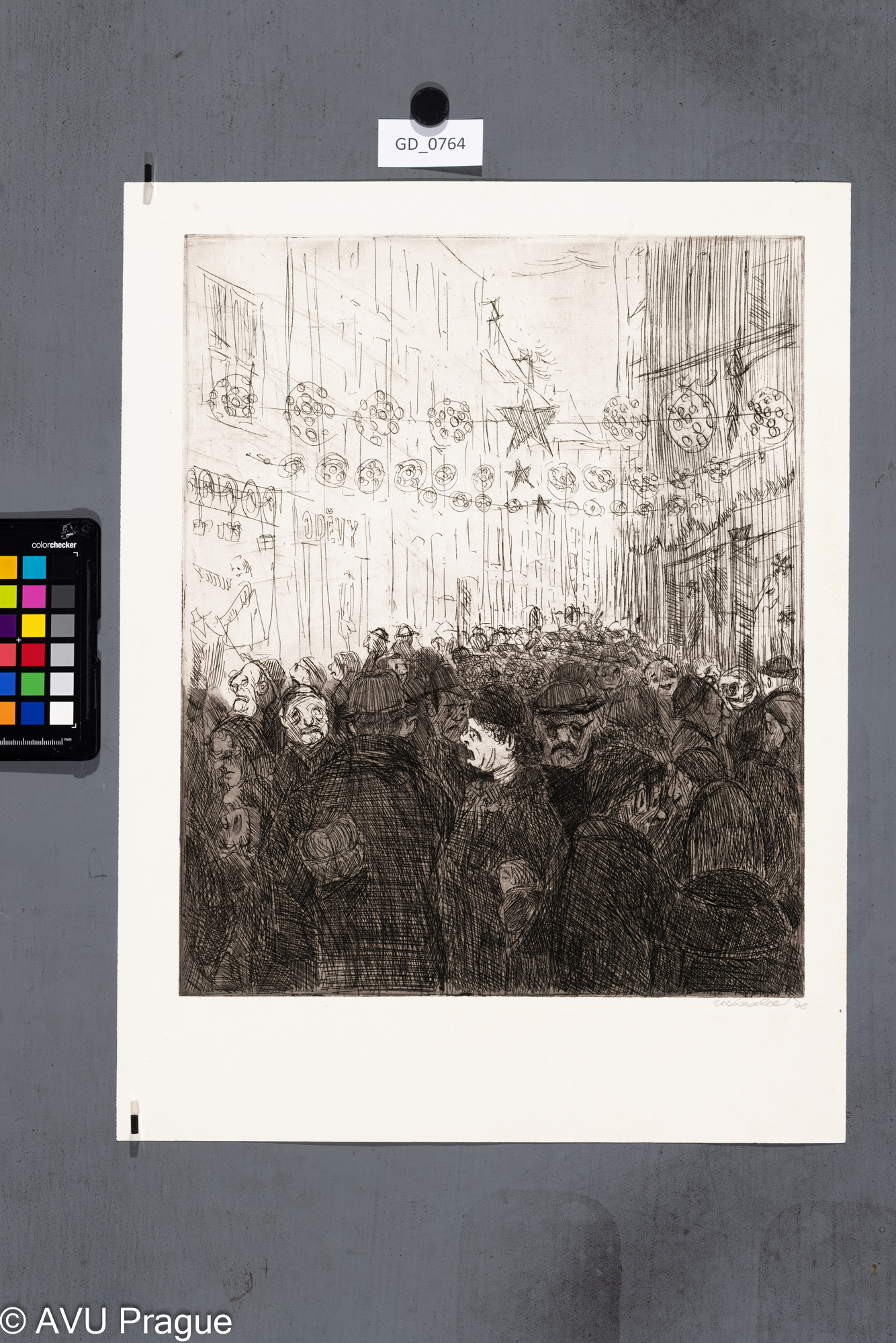Martin KadlecVánoční dav70. létaLept / akvatinta39,4 x 32,249,6 x 37,5Čepelák