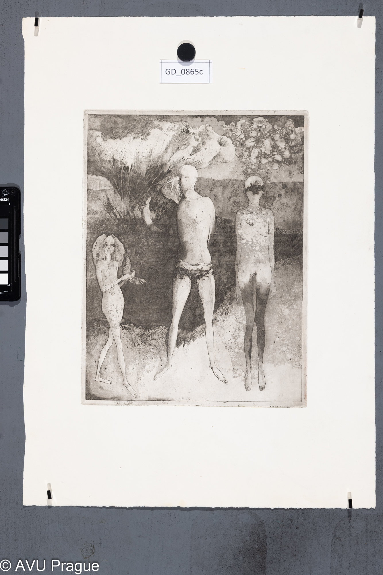 Neurčeno, Figurální kompozice, Lept / akvatinta, 32,2 x 24,4, 53,4 x 38,3,