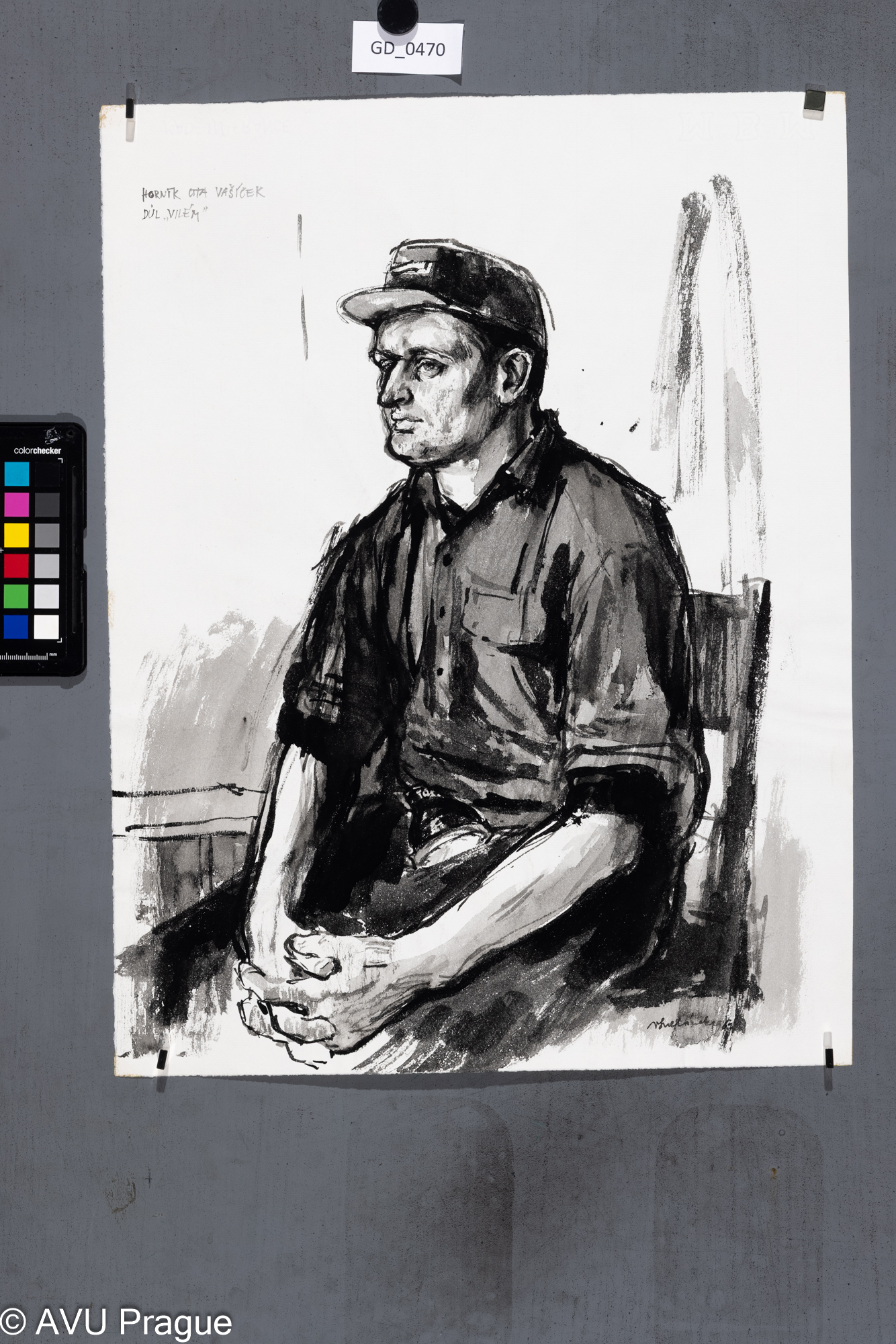 Horník Ota Vašíček