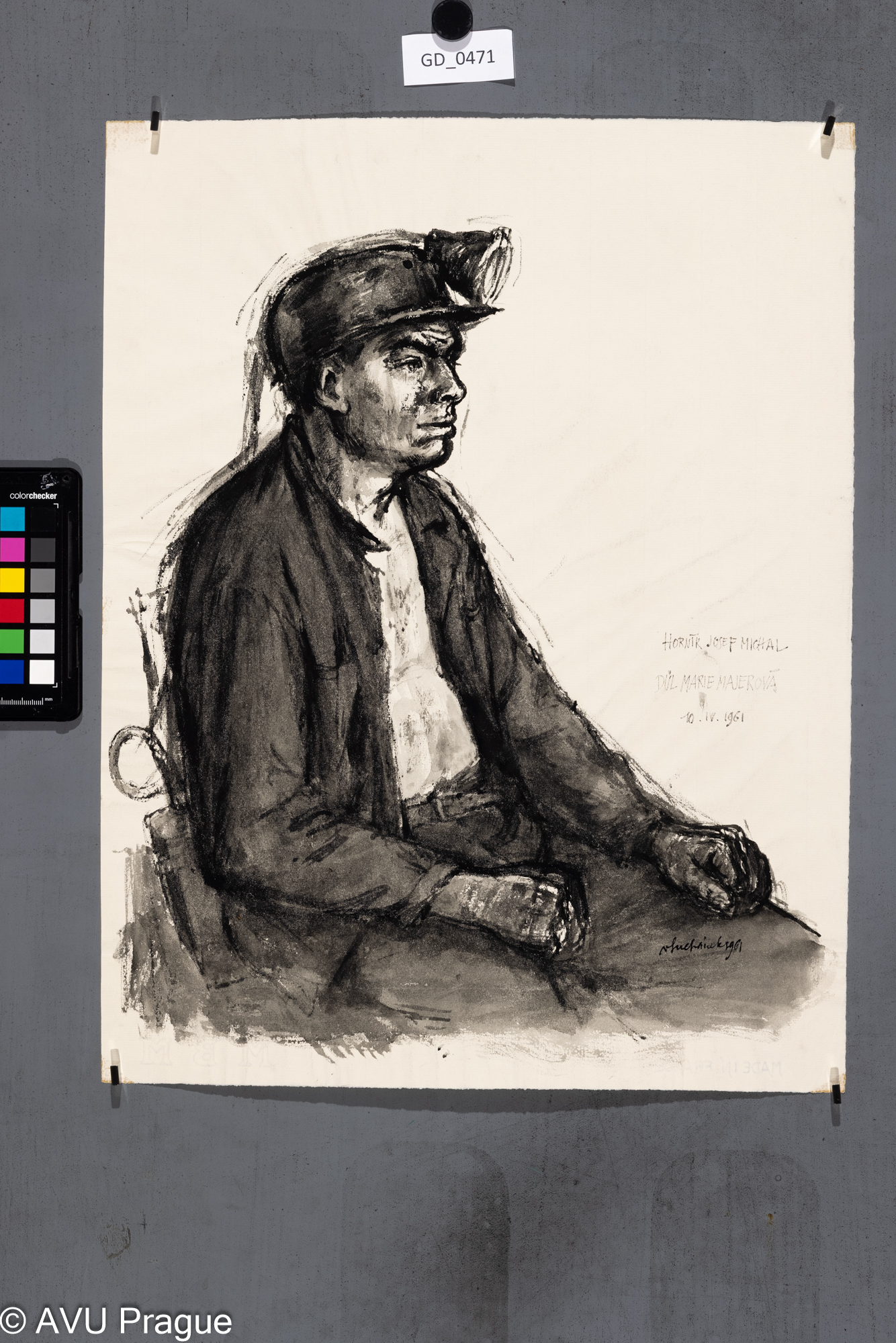 Horník Josef Michal