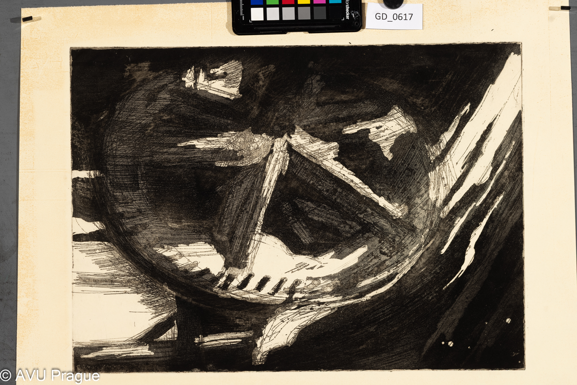 Pohled do pánve po odpichu