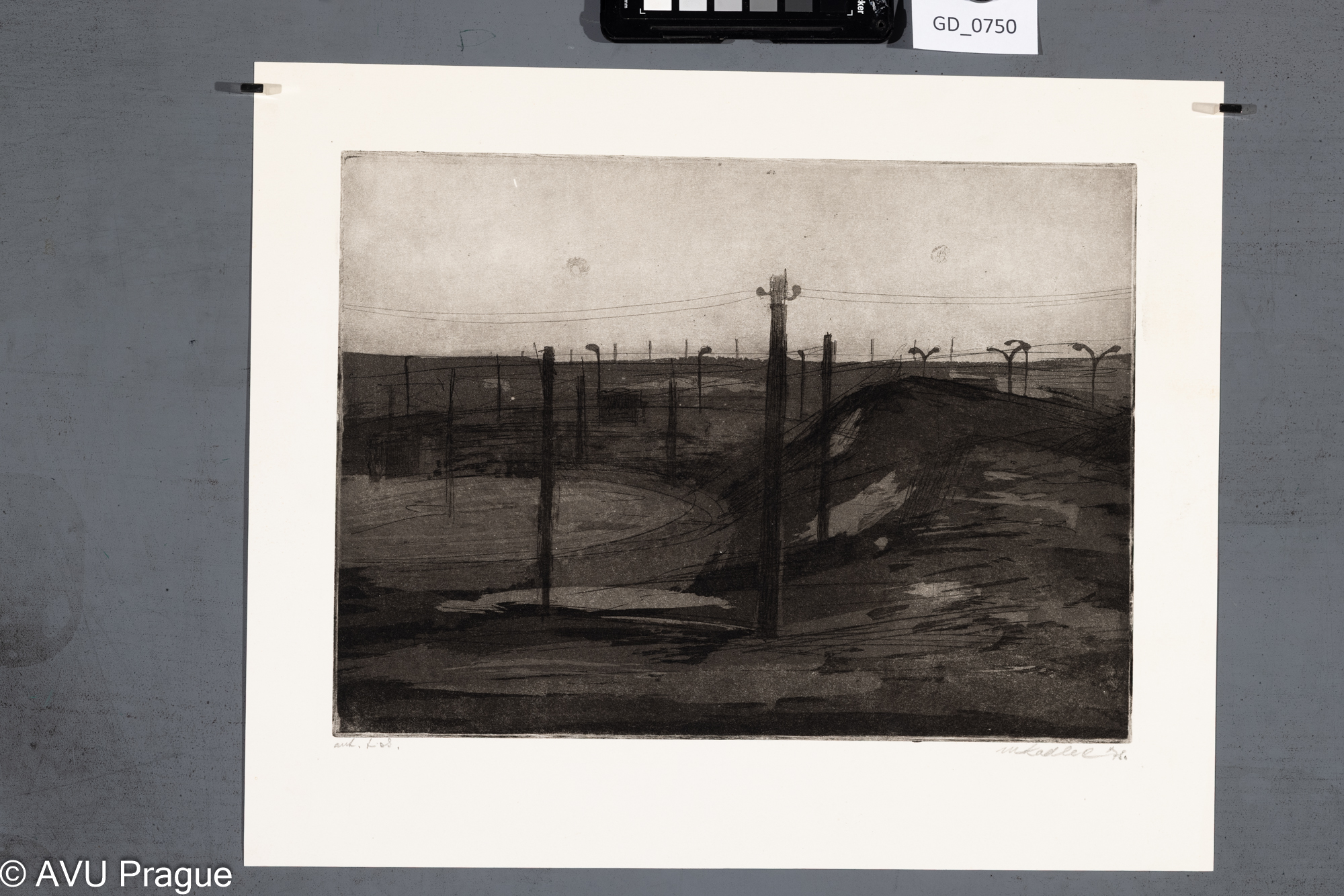 Sloupy s elektrickým vedením