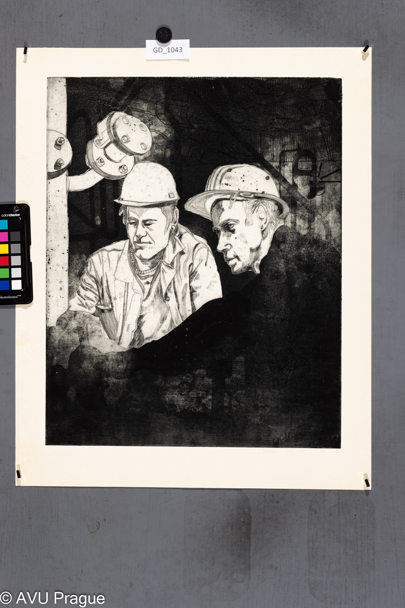 Dělníci na stavbě