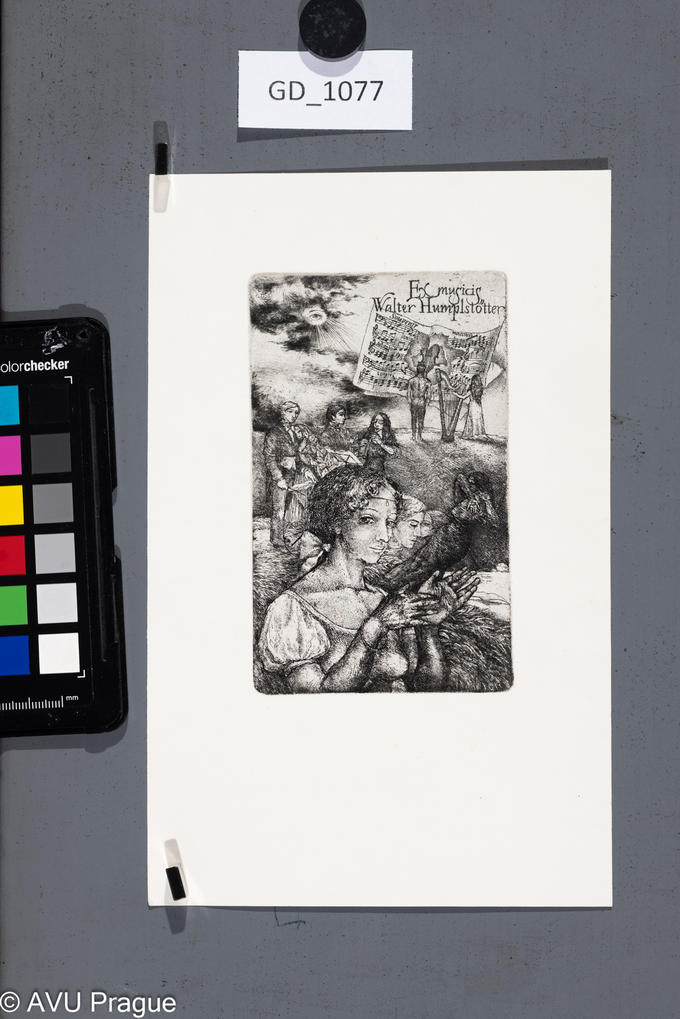 Ex libris Walter Humplsotter